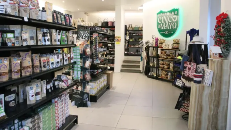 Marca Puebla Cinco de Mayo, a la alza en comercialización de productos locales
