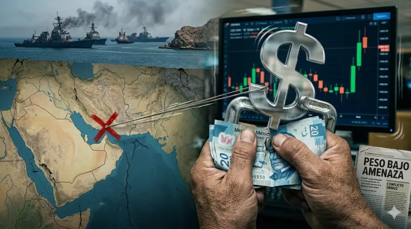 Dólar aprieta al peso; Trump endurece amenaza contra Irán