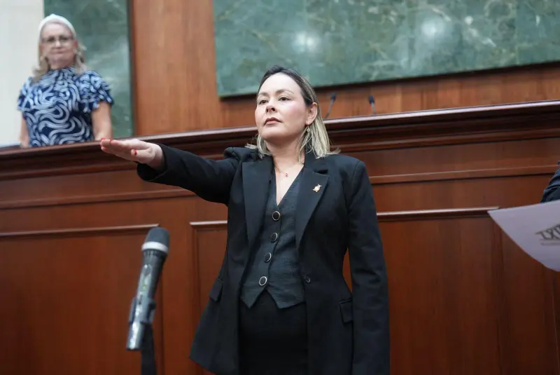 Yeraldine Bonilla es la nueva Gobernadora interina de Sinaloa