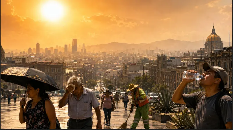 Calor extremo en América Latina pone en alerta la salud y aumenta riesgos en México