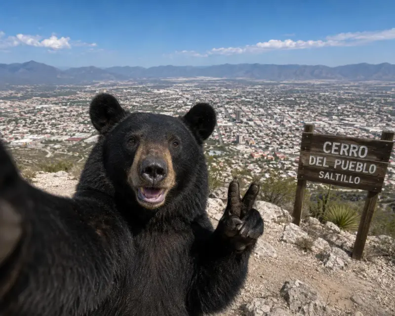 Entre memes, preocupación y empatía... así reaccionaron las redes sociales al oso que recorrió Saltillo