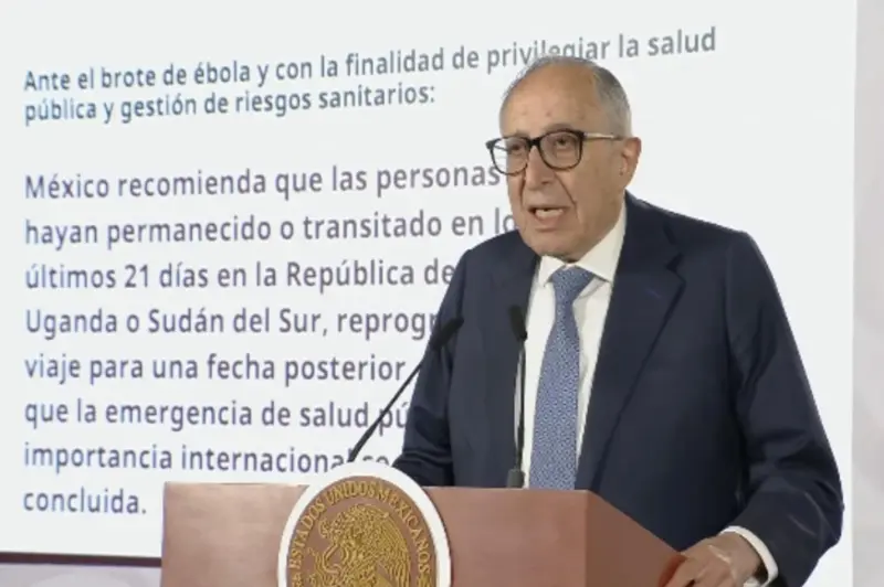 México pide a viajeros del Congo posponer su llegada ante brote de ébola y el Mundial