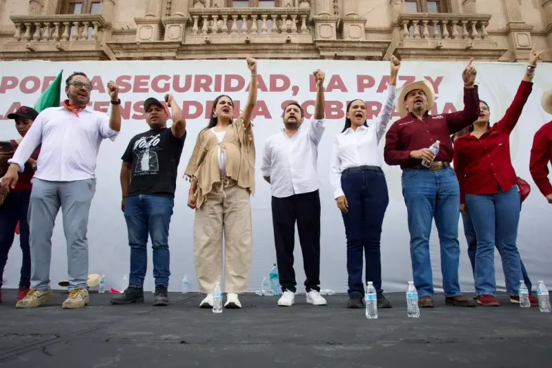 Insiste Morena que fueron 20 mil a la marcha