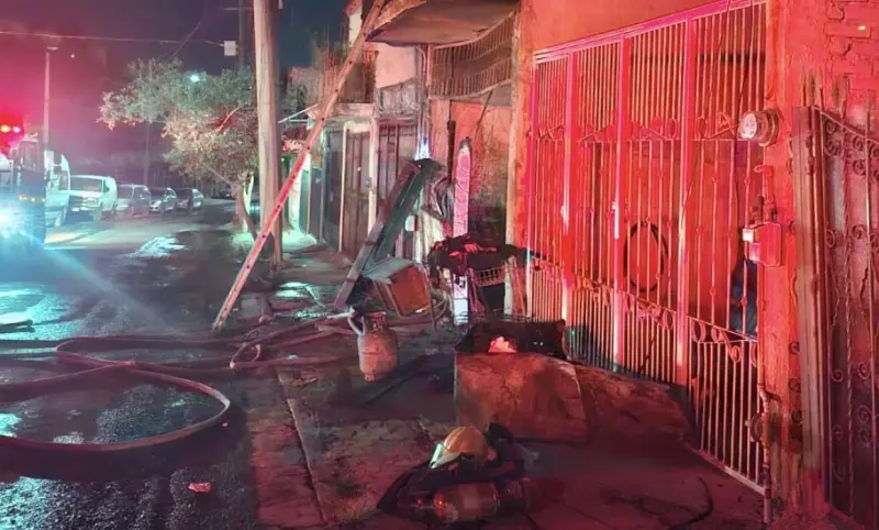 Tragedia en Jalisco: incendio deja 5 muertos y cuatro heridos graves