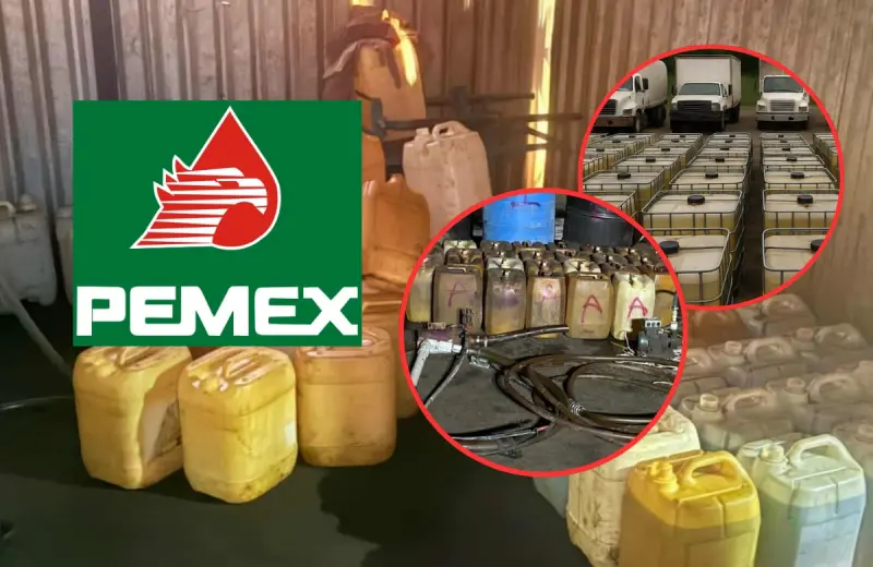 Desmontan mega centro de huachicol en Veracruz y capturan a 12 personas