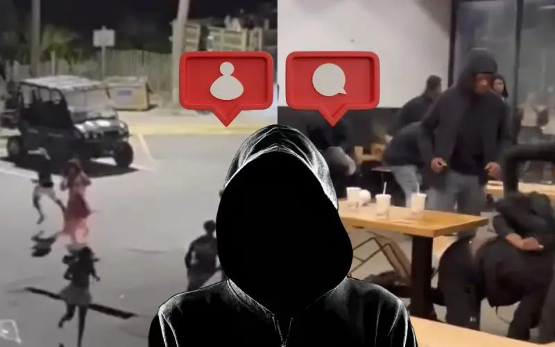 Adolescentes usan redes sociales para coordinar violentas “tomas de control” en Estados Unidos; son reuniones que se convierten en peleas masivas, vandalismo y disparos en restaurantes, playas y centros comerciales