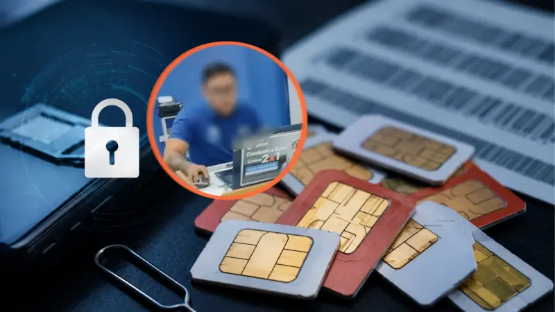 Trabajador de telefonía fue detenido tras activar decenas de líneas móviles con datos personales de terceros sin autorización y autoridades alertan que las tarjetas SIM podían terminar usadas para extorsiones, fraudes y robo de identidad