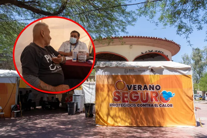 Calor en Mexicali duplica las atenciones en Parque del Mariachi; mil 132 personas en una sola semana