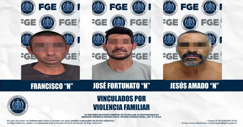Amenazó a su madre de 79 años y otro golpeó a su padre de 81; ambos fueron vinculados a proceso
