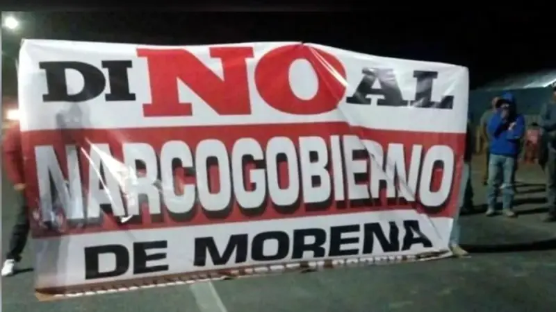 Morena denuncia boicot de Maru Campos por bloqueos a movilización nacional contra ella