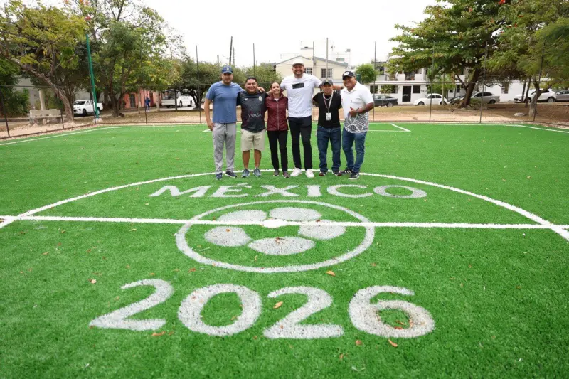 Cancún tendrá 3 nuevas canchas de pasto sintético