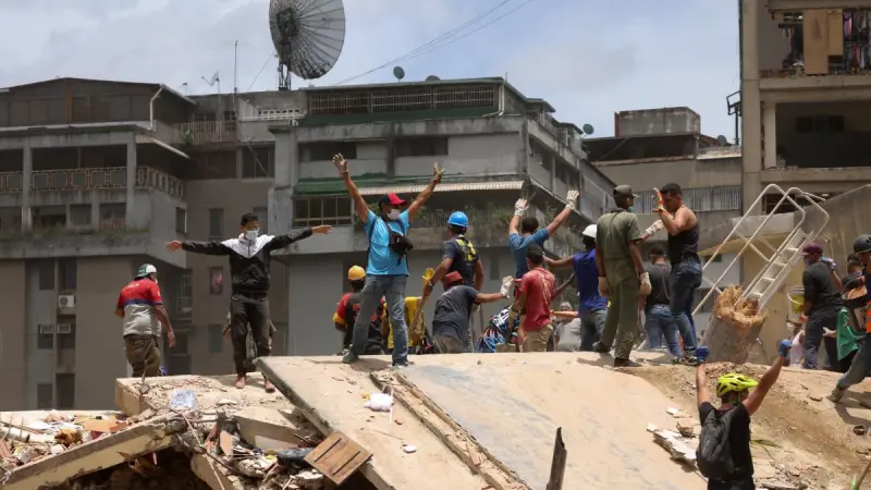 Al menos 188 muertos y más de 1,500 los heridos por el doble terremoto en Venezuela