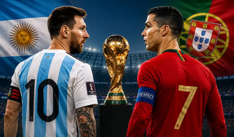 Messi y Cristiano: la rivalidad que el Mundial todavía no ha podido disfrutar