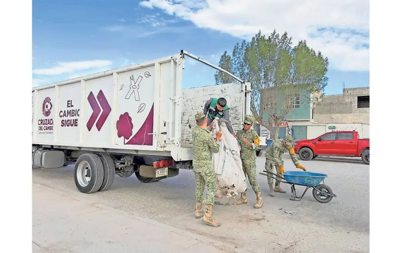 Suman 50 colonias beneficiadas con ‘Juárez Amanece Limpio’