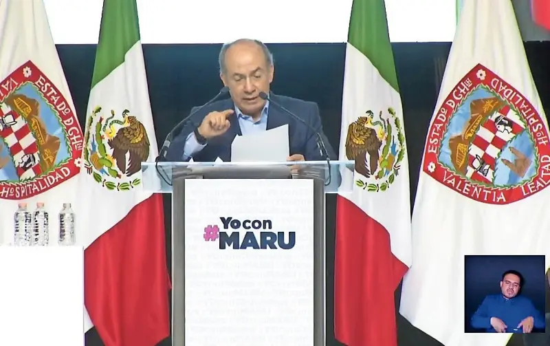 Defienden participación de Calderón en el evento de Maru Campos