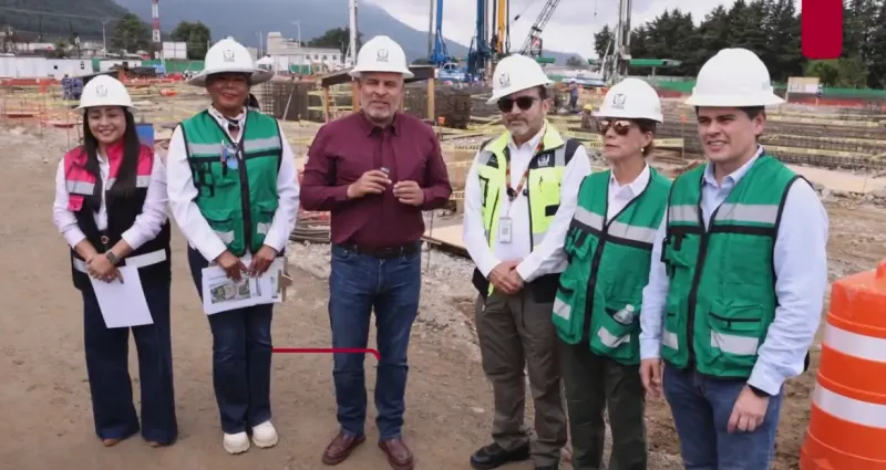Supervisan avances del Hospital Regional del IMSS en Zitácuaro