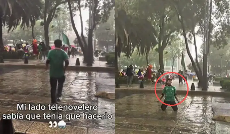 “Ocurrió en las calles lluviosas de la CDMX”: aficionado recrea el icónico grito de Lucero, “¡Soy la dueña!”