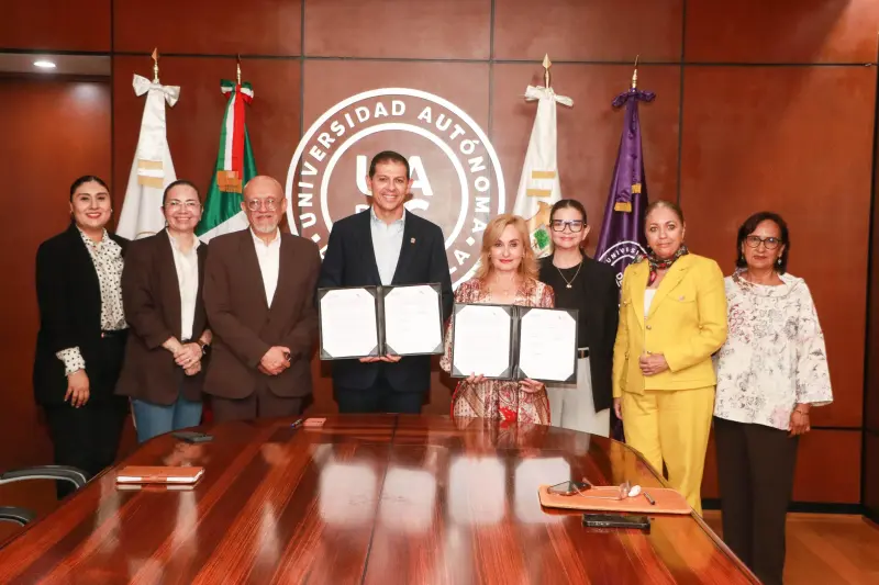 Unen UAdeC y CECyTEC Coahuila esfuerzos para fortalecer la salud de estudiantes