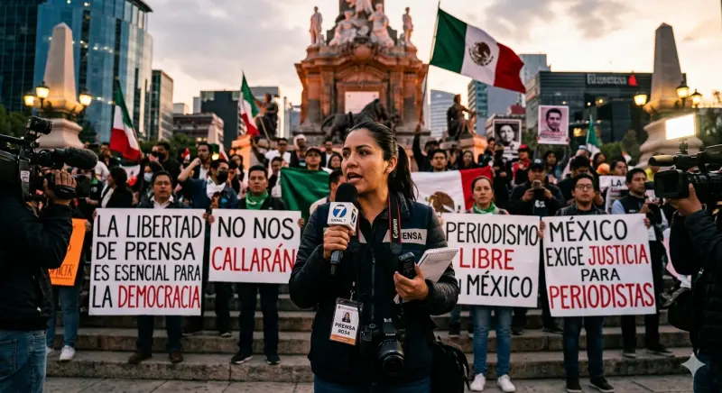 Periodistas en contra de la ‘Ley Serrano’; Artículo 19 denuncia herramienta de censura periodística
