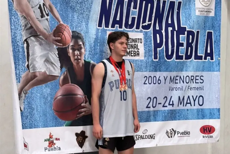 Brilla Puebla en Nacional de Básquetbol U20; se lleva el título, MVP y Cuadro Ideal