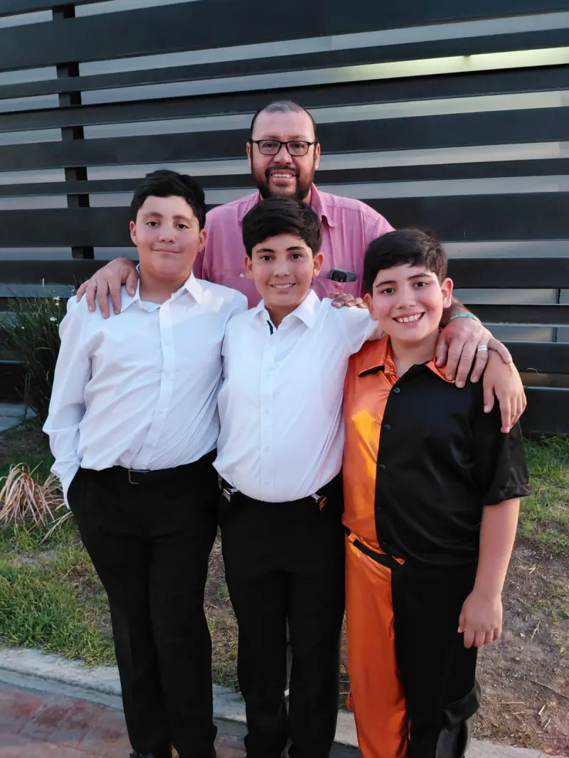 Ramos Arizpe: en tiempos de prisas, Alfonso Rábago apuesta por estar presente en la vida de sus hijos