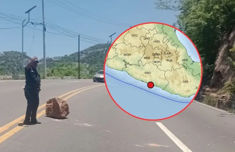 Sismo de magnitud 5.2 en Guerrero activa protocolos de revisión y atención; autoridades estatales no han reportado daños ni afectaciones graves