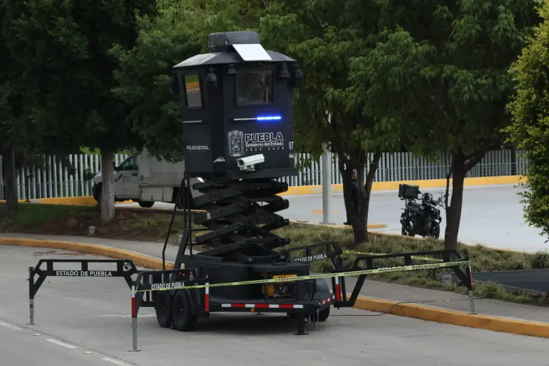 Con reconocimiento facial y lectoras de placas buscan al tirador de la Atlixcáyotl