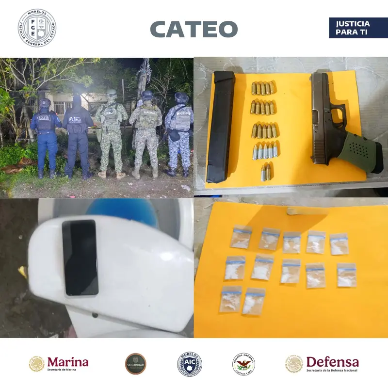 Catea el COE vivienda en Ayala; era presunta narcotiendita