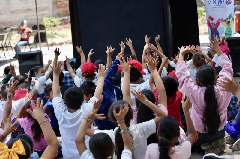 Suman más de 8 mil niños a Semillas de Paz en Jalisco rumbo al Mundial