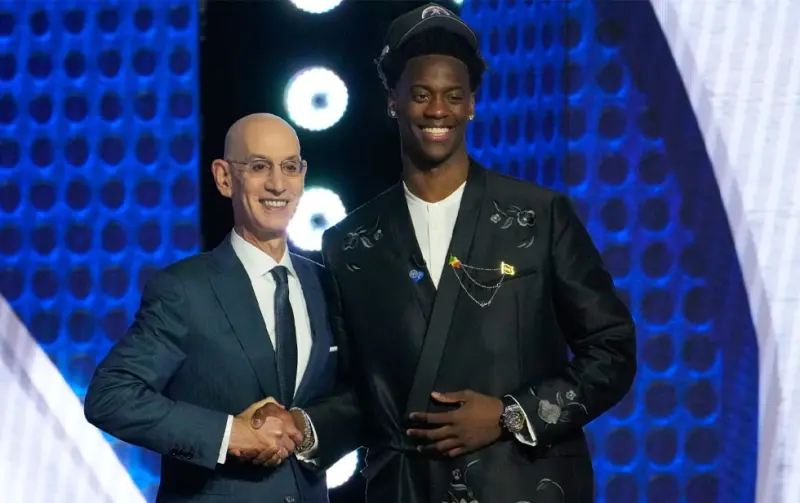 Los Wizards seleccionan a AJ Dybantsa con el pick 1 del Draft de la NBA