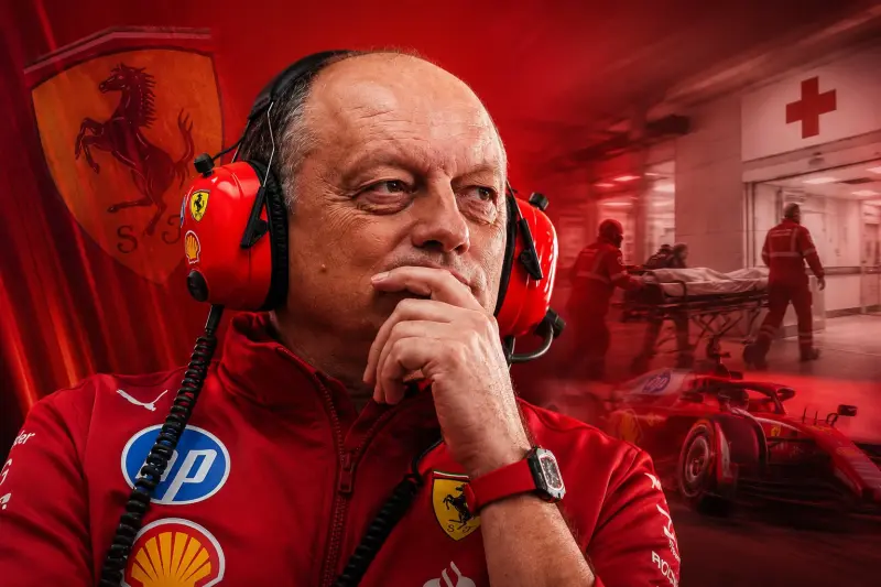 ¿Qué le pasó a Frédéric Vasseur? Jefe de Ferrari es hospitalizado en pleno GP de Mónaco 2026 mientras Leclerc y Hamilton dominan los entrenamientos