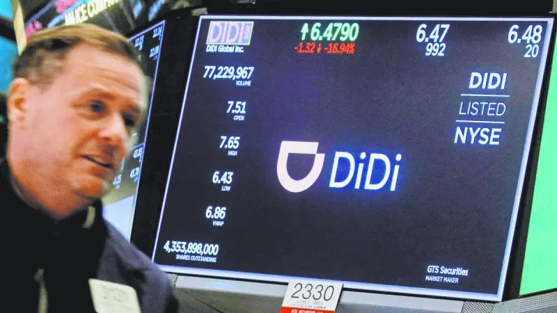 Ingresos de Didi caen más de 10% en el primer trimestre de 2026