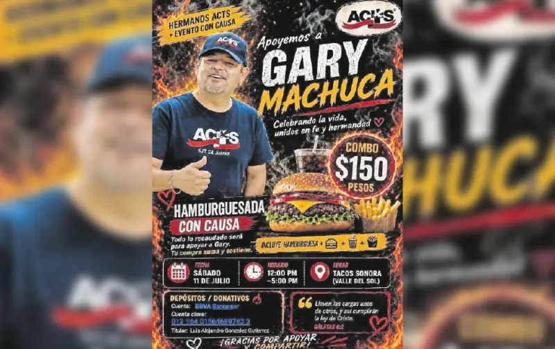 Abren preventa de hamburguesas con causa