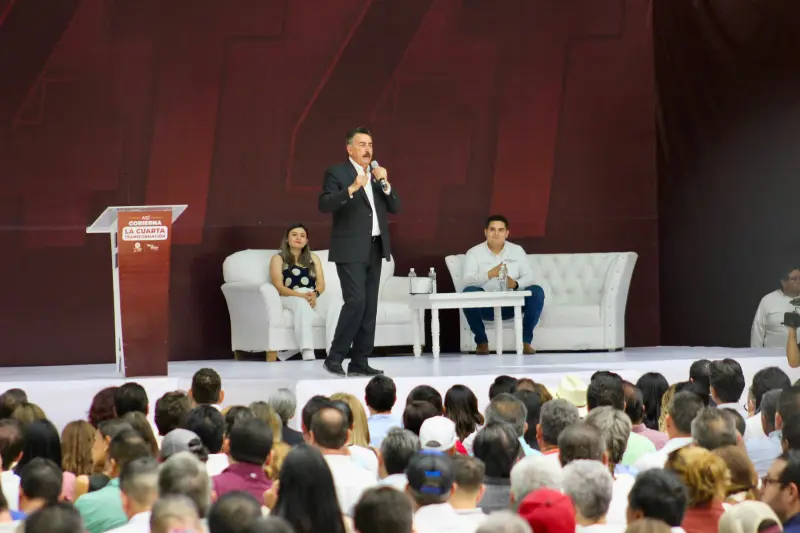 Ante miles, destaca Lamarque avances de la 4T en Cajeme