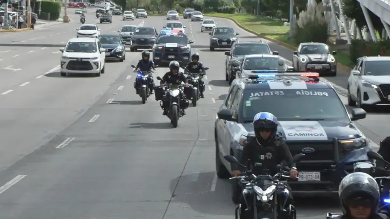 SSP y Ejército blindan la Vía Atlixcáyotl con patrullajes 24/7
