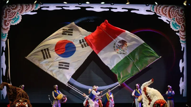 Además de goles, ¿cuáles son los principales productos que México exporta a Corea del Sur?
