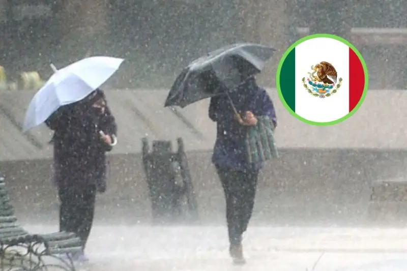 El calor dejará de ser un problema en México este fin de semana, pero las fuertes lluvias serán la nueva preocupación