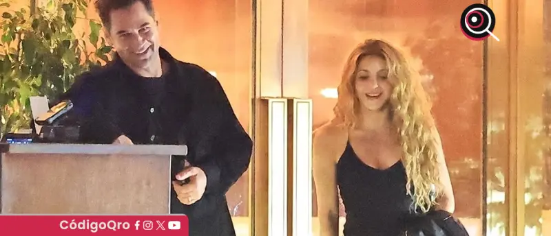 Shakira y Manuel García-Rulfo desatan rumores de romance
