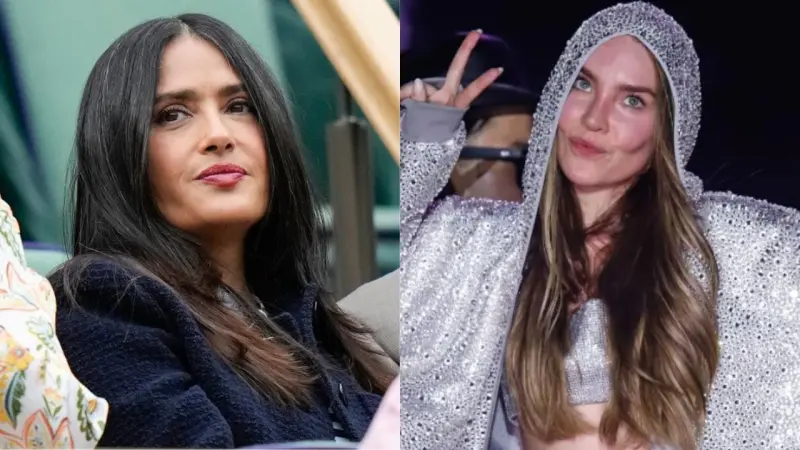 Video: Salma Hayek es señalada de hacer desaire a Belinda tras la inauguración del Mundial
