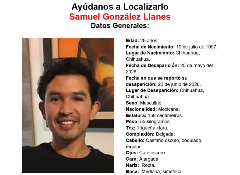 Desaparece chihuahuense en Quintana Roo; su familia pide ayuda