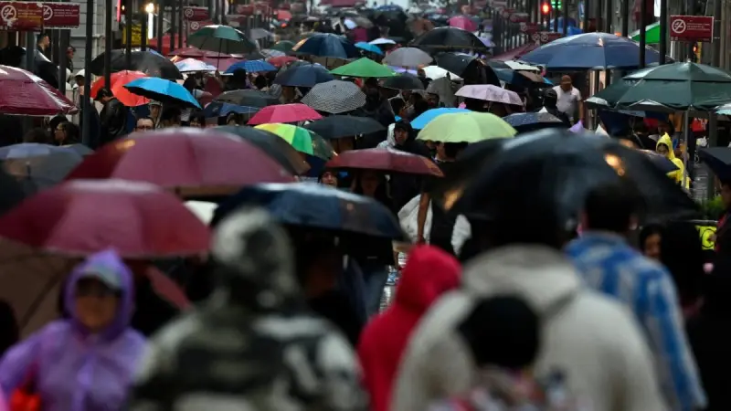 Activan alertas naranja y amarilla por lluvias y granizo en CDMX; estas son las alcaldías afectadas