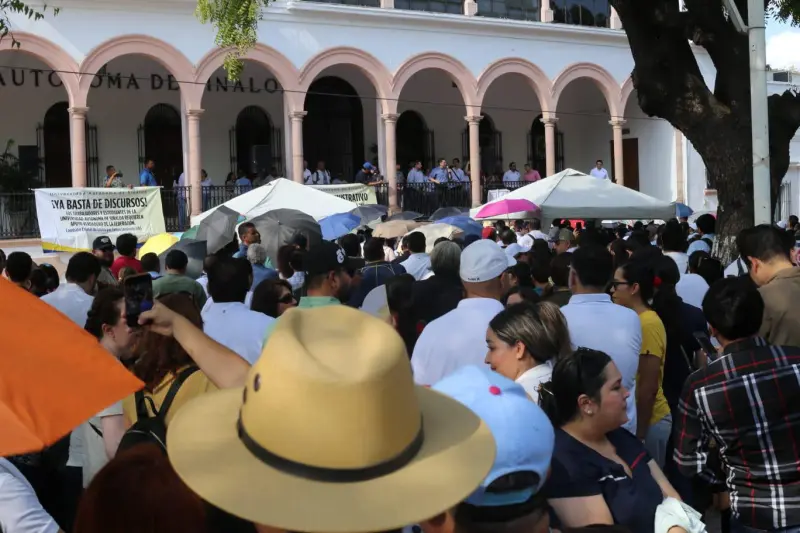 Convoca Suntuas a paro estatal indefinido en la UAS ante falta de pago de nómina y prestaciones