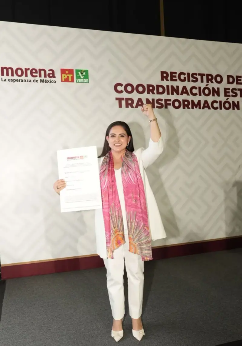 Celida López se registra para coordinar la Defensa de la Transformación en Sonora rumbo a 2027