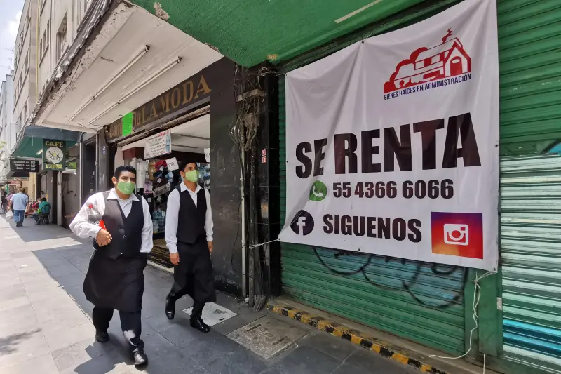 Se desacelera actividad económica de México en mayo, a tasa mensual