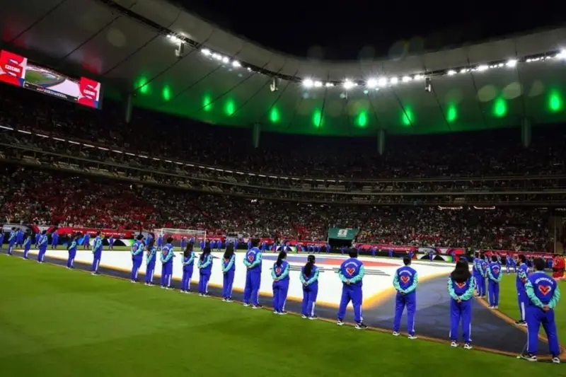 Dice FIFA: estaban de pie, en lugar de su asiento