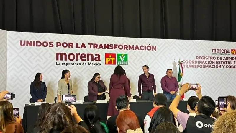 Morena inicia filtro interno tras recibir 277 registros rumbo a 2027