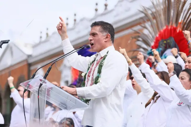 Alfonso Sánchez reúne más de 25 mil personas en Tlaxcala en respaldo y defensa de la 4T