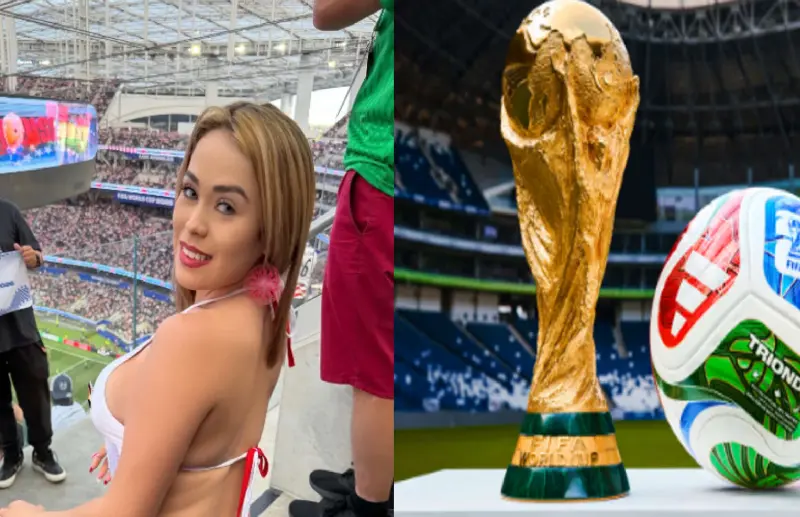 De albañil a sensación viral: la candidata a “la más guapa del Mundial 2026”
