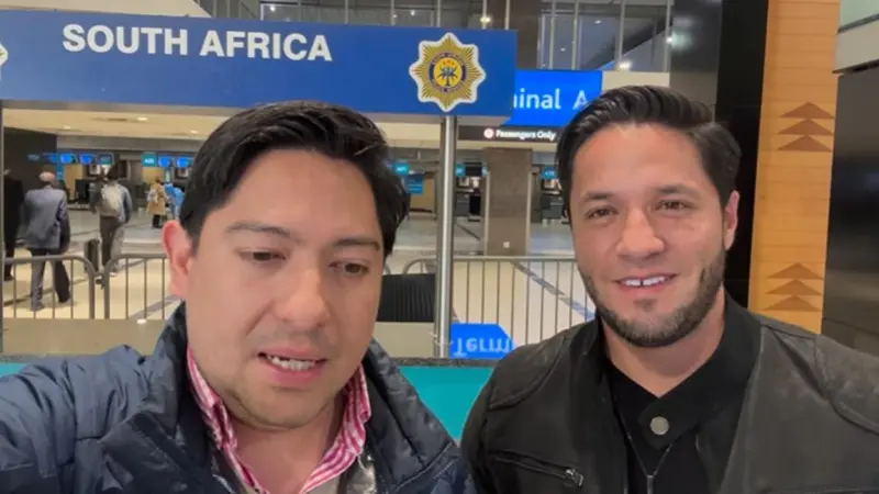 ‘Se terminó la pesadilla’... Julio Ibáñez y su camarógrafo son liberados en Sudáfrica