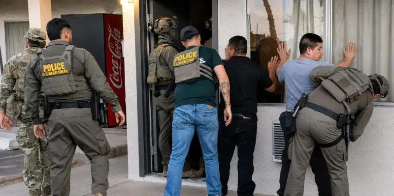 Patrulla Fronteriza captura a inmigrantes alojados en motel de Arizona